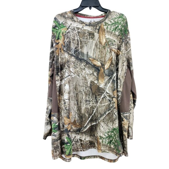 Realtree Vented Shirt Men's Size 2X (50-52) Realtree Edge Camouflage - Picture 1 of 8